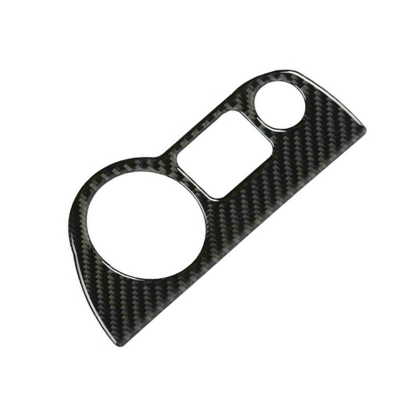 Carbon Fiber Real Headlight Switch Cover Trim for Dodge Charger/ for Challenger 2015+