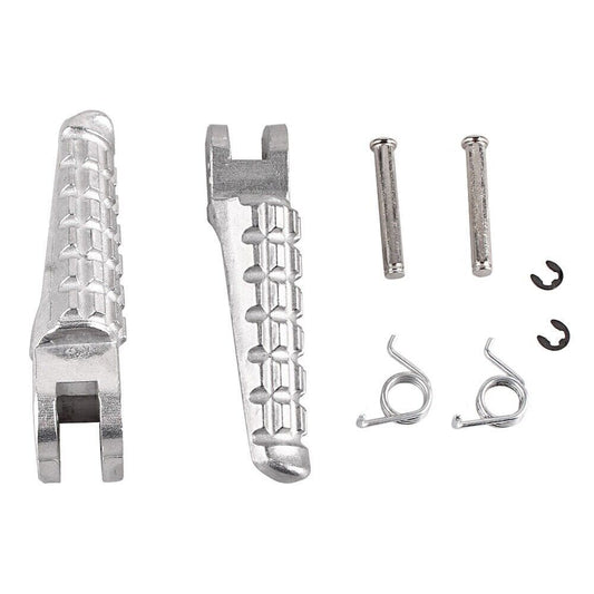 Front Rider Footpegs Footrests Kit fit for DUCATI Monster 696 796 2009-2013 Silver