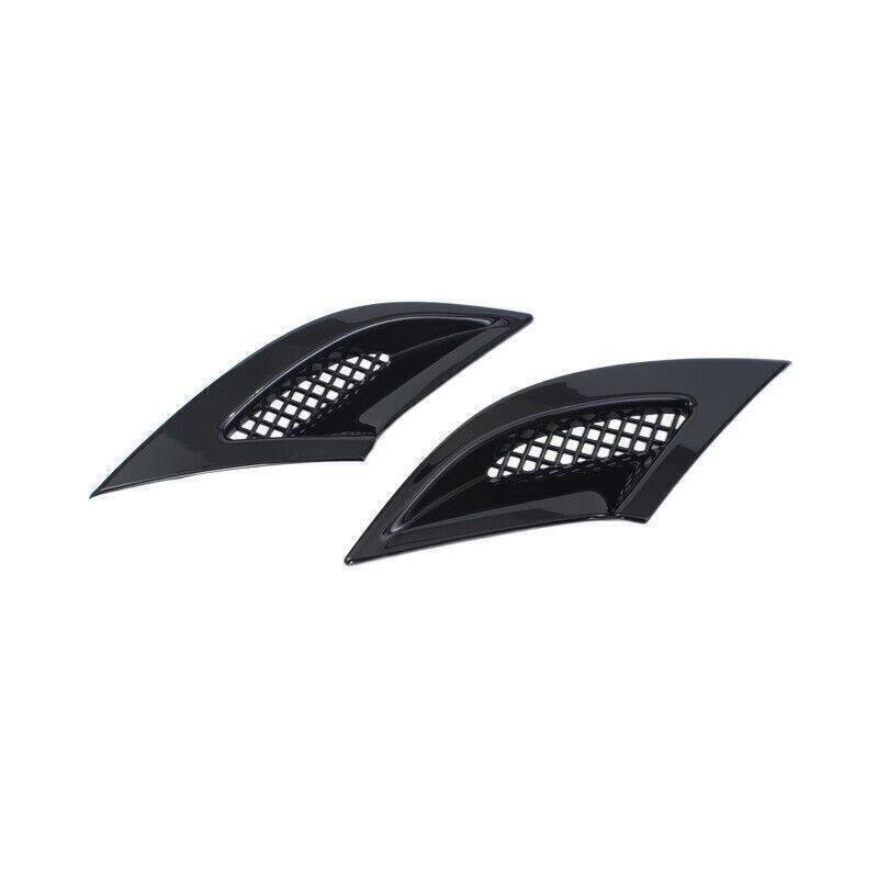 for Honda Accord 23-2024 Glossy Black Front Fog Light Lamp Cover Trim Frame 2PCS