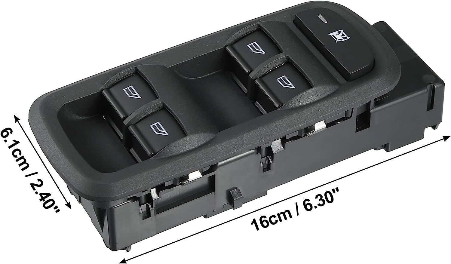 Fit for Ford Fiesta 2011-2013 8A6T-14A132-CC 1 Car Master Window Control Switch