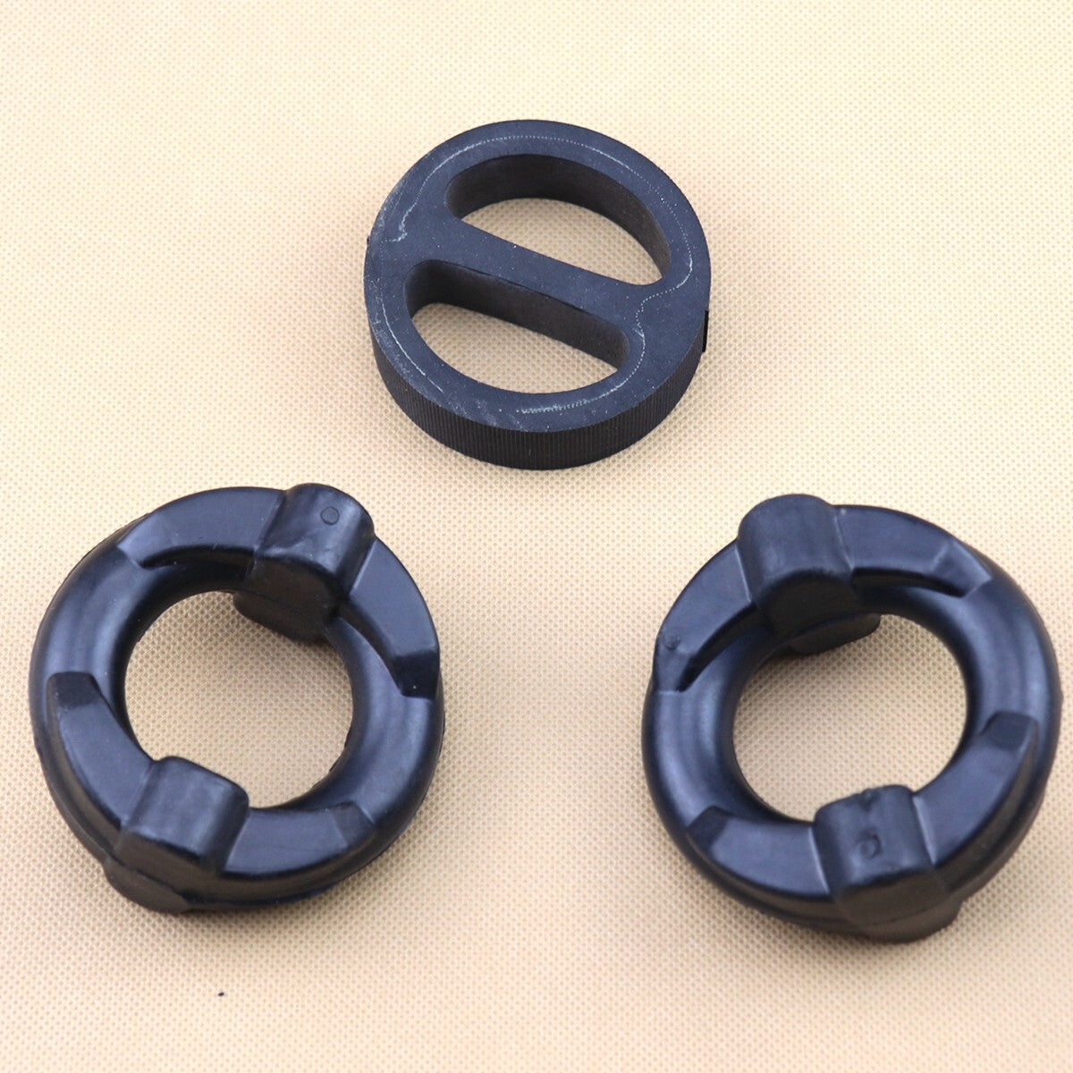 for BMW Exhaust Muffler System Front and Rear Donut Mount Damper Ring Kit 3
