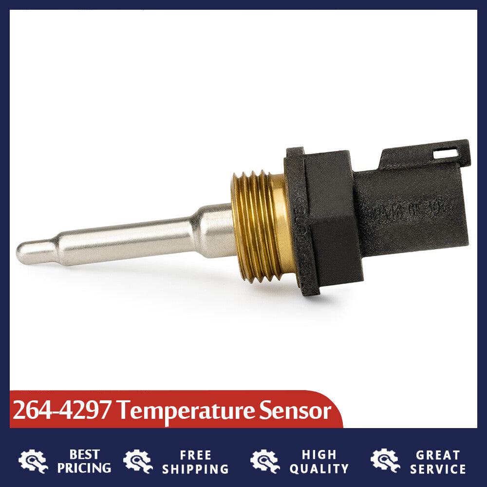 new heavy-duty temperature sensor 264-4297 for Caterpillar CAT C7 3126 8YL