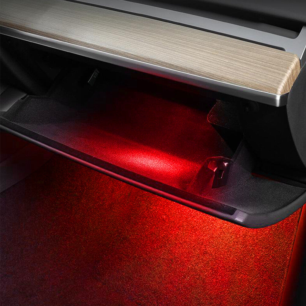 2X for Tesla Model 3 S Y X Interior LED Lights Blubs Kit Replacement Red Lights