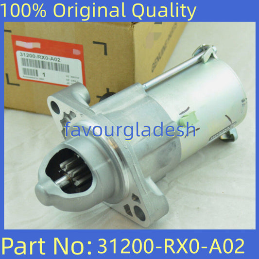 New Starter for Acura ILX for Honda for Civic Crosstour CR-V 2.4 31200-RX0-A02