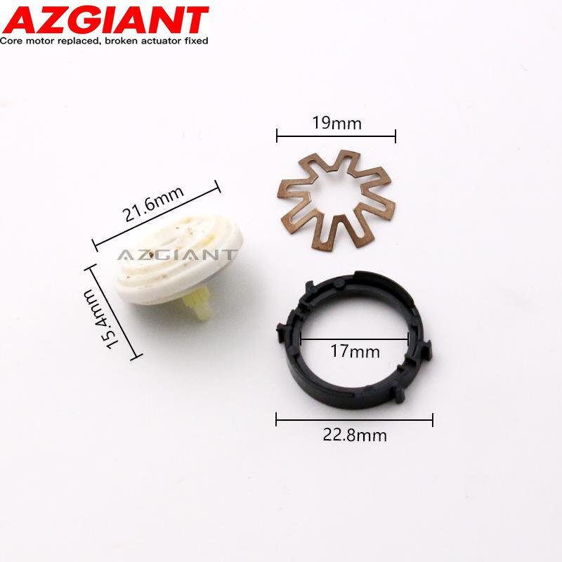 Side mirror adjustment motor gear kit for Renault Espace Megane 1996 - 2014