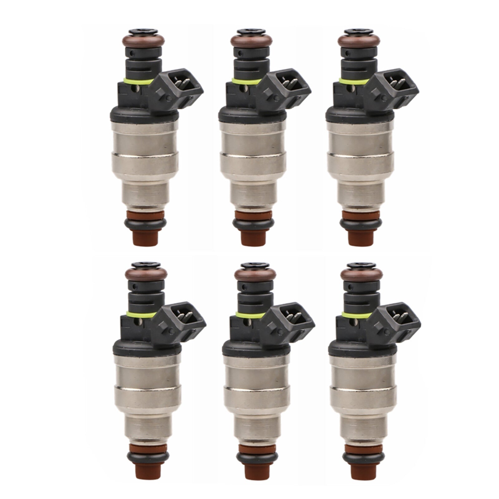6PCS Flow Matched Fuel injectors for Ford 2.3 2.9 3.0 3.8 4.9 5.0L F47E-A2E