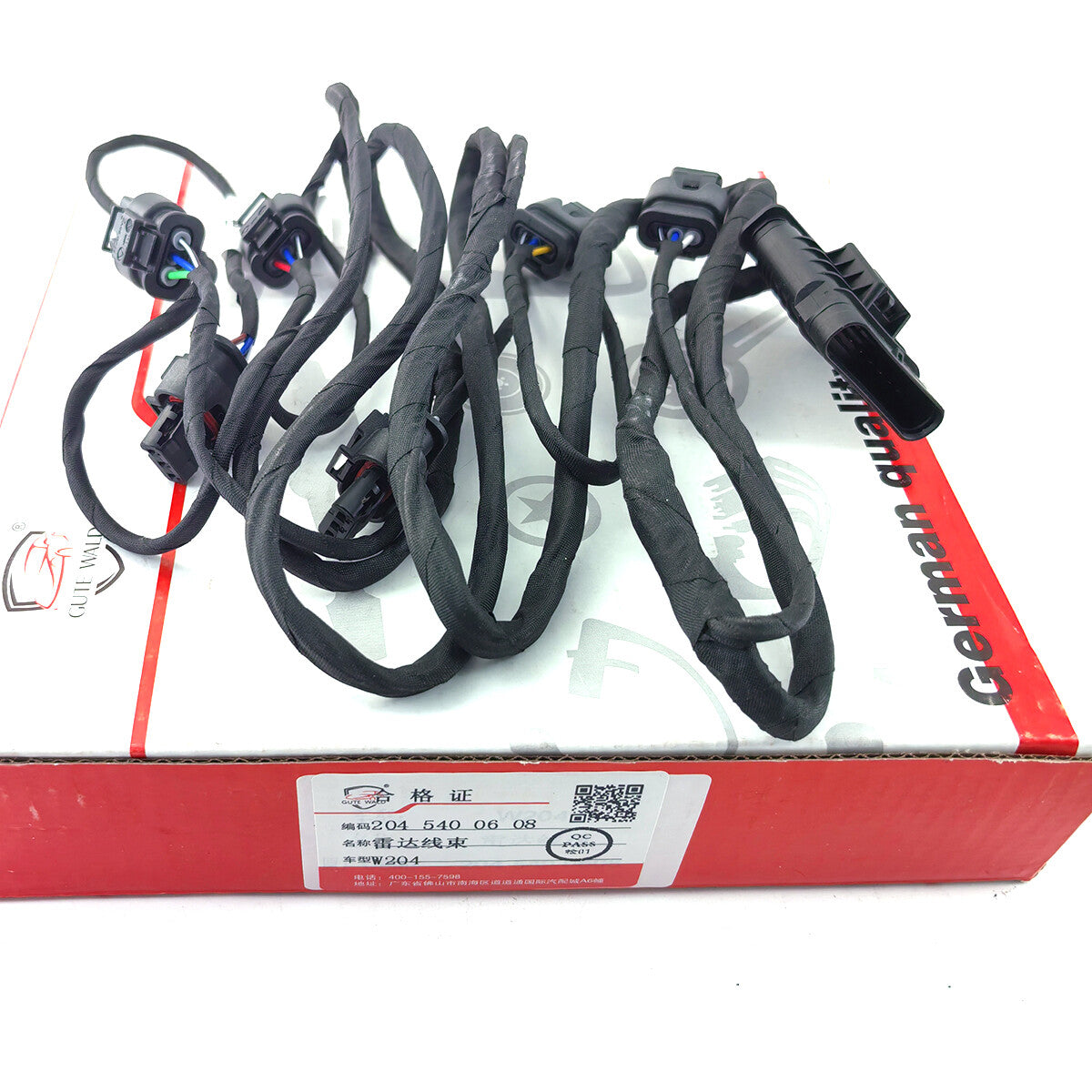 Front Bumper Parking Sensor Wiring Harness for Mercedes W204 X204 2045400608