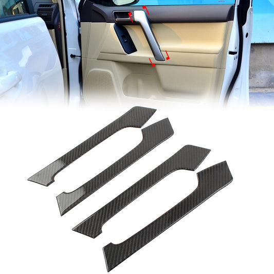 4 Pcs Interior Door Handle Trim Cover for Toyota for Land Cruiser Prado 2010-2018
