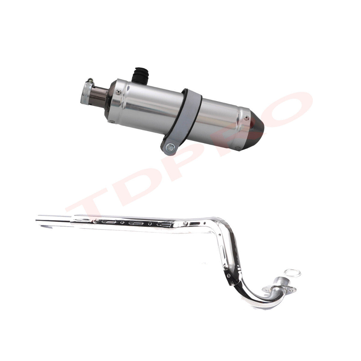 28mm exhaust muffler pit off-road bike all-terrain vehicle four CRF50 Taodao 110 125 CT70 Trail