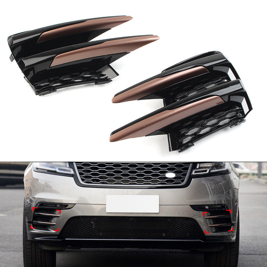 Frontsto?stangengitterabdeckung f¨¹r for Land Rover for Range Rover Velar 2017¨C2022 Paar