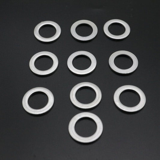 10-piece pack of washing machine washers for crushing oil drain plugs in for Honda Accord, for Civic , and CR-V engines.