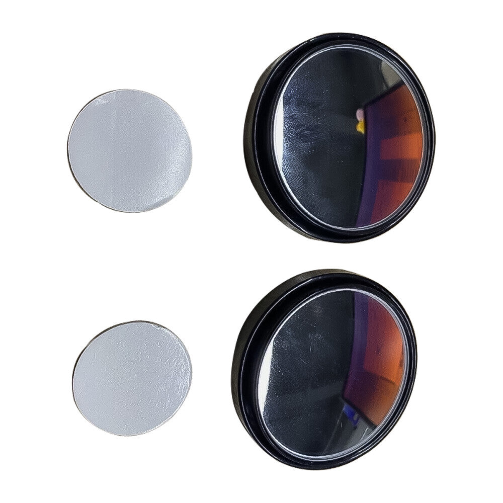 2PCS Side Rear View Mirror for Car Blind Spot Mirrors Round HD Glass Convex 360¡ã