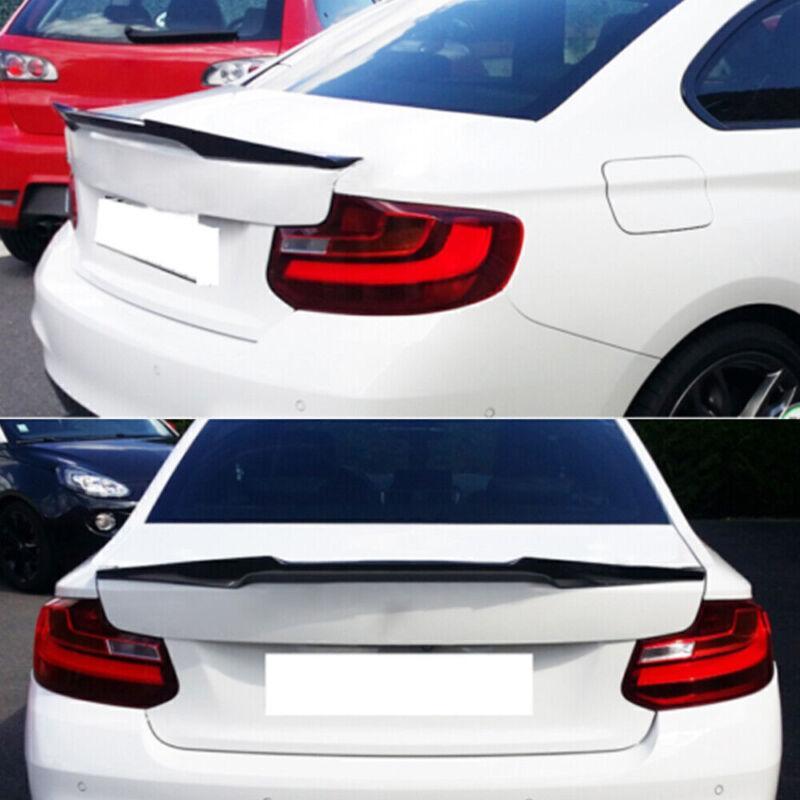 Carbon fiber rear lip spoiler kit for BMW 2 F22 F87 M2 Coupe