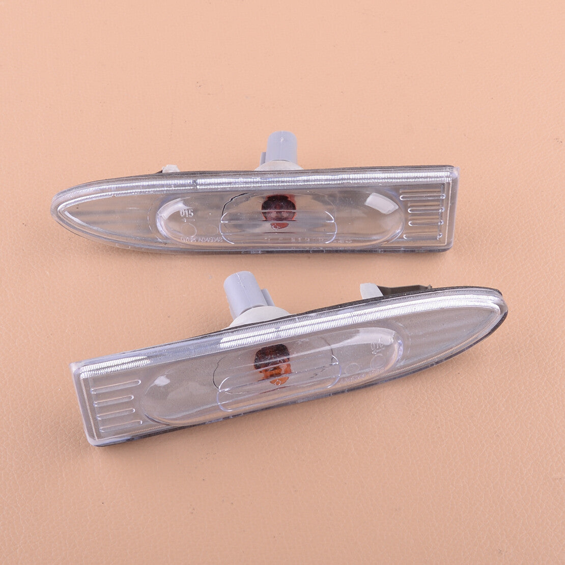Pair LED Side Fender Marker Turn Light Signal Fit for Hyundai Accent 2007-11 New