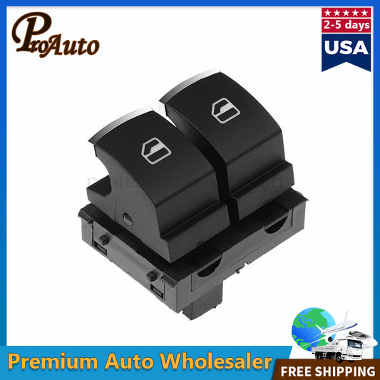 Power Window Switch 5K3959857 for Golf MK5 MK6 GTI EOS 2 Doors Driver Side