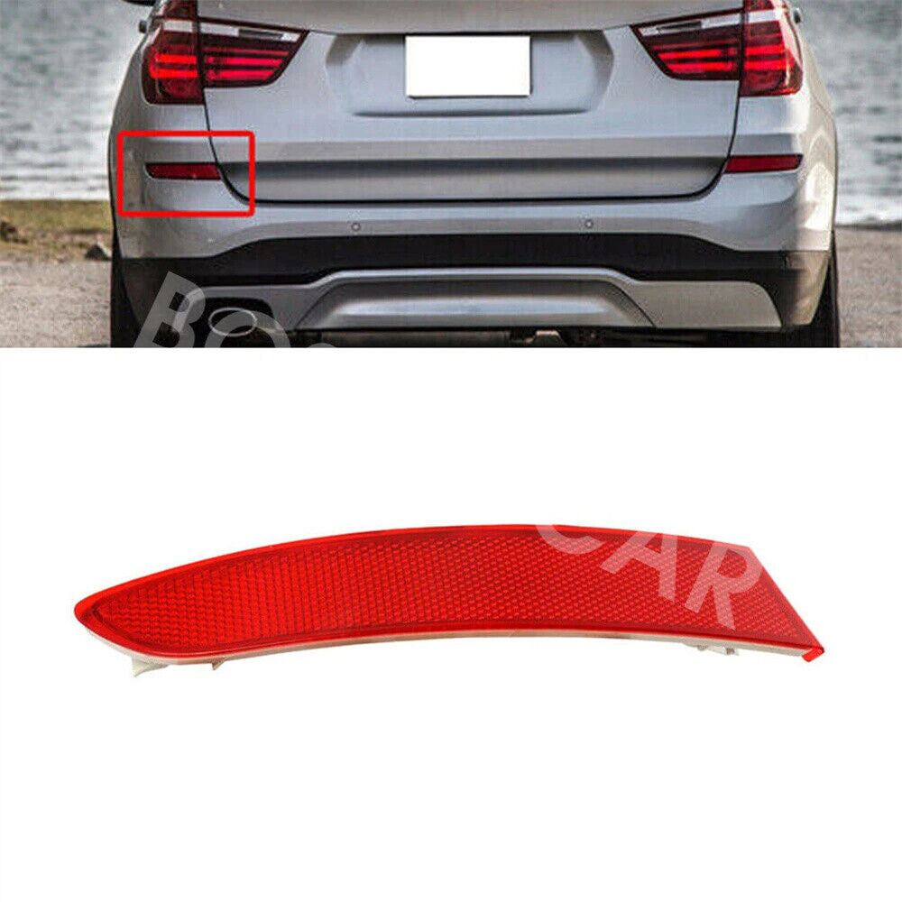 Fit for BMW X3 Series F25 2014-2017 Car Rear Bumper Reflector Replacement Parts