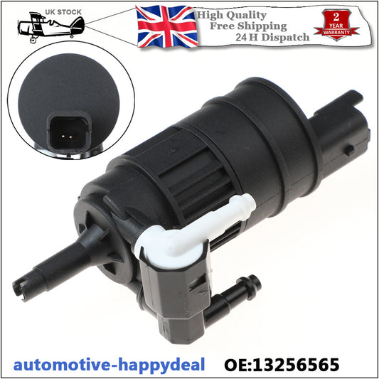 for RENAULT CLIO MK2 1998-2016 WINDSCREEN WASHER PUMP FRONT  REAR TWIN OUTLET