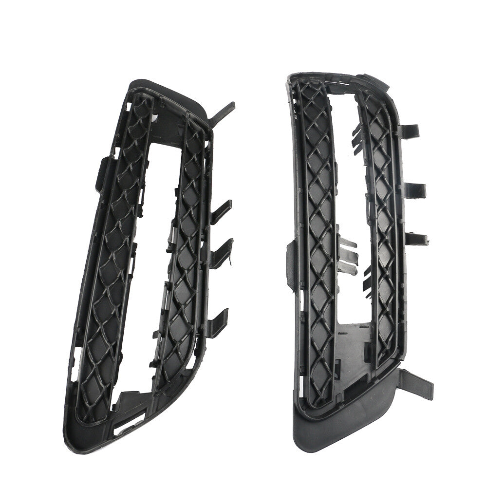 Set of 2 Front Bumper Fog Lamp Grill Cover for 09-16 for Benz E350 E550 Left + Right