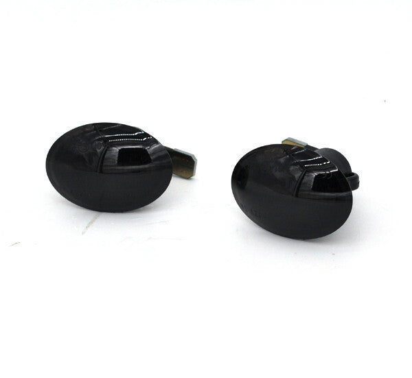 2x Dynamic Flowing smoke amber LED Side Marker signal Light for Fiat 500 500c