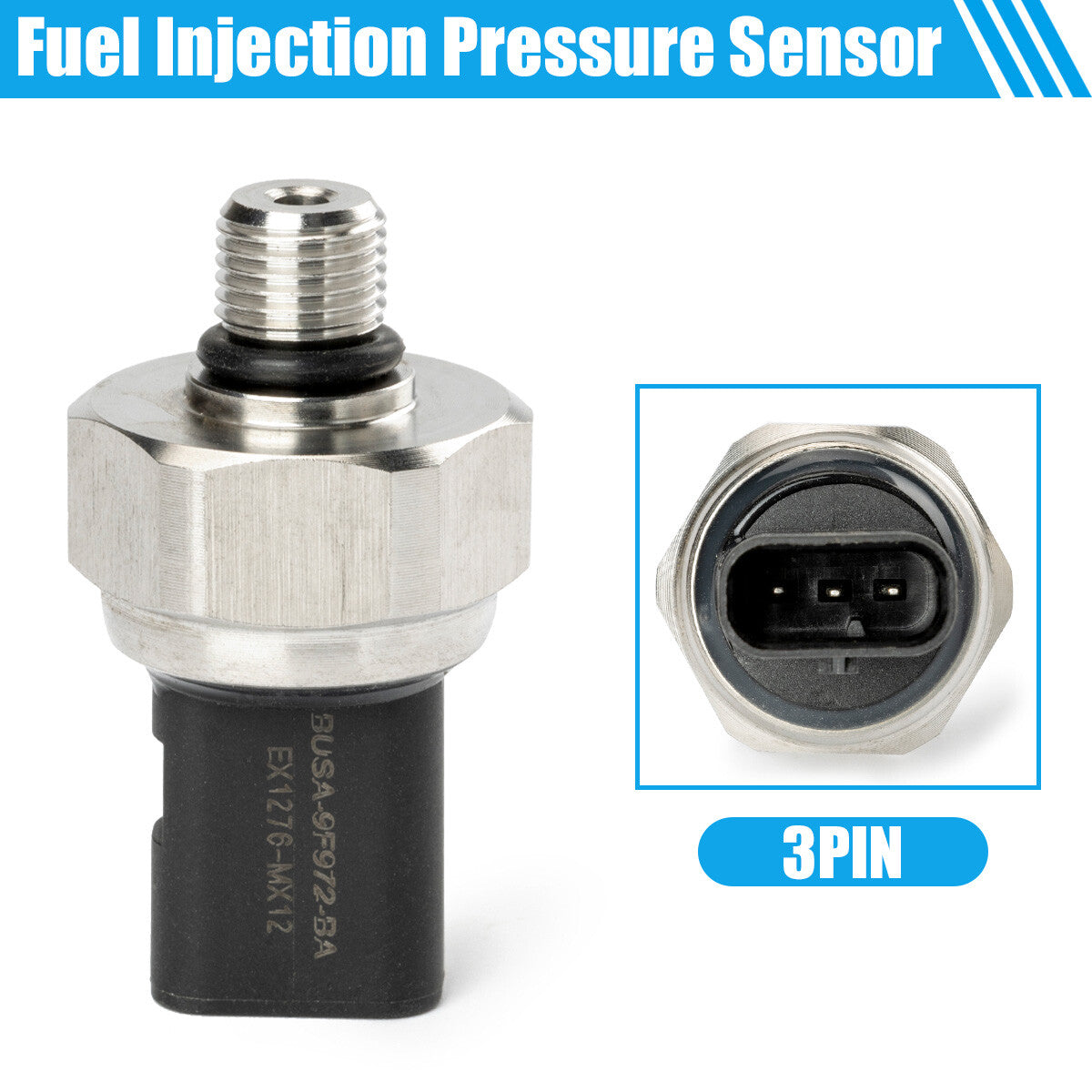 Fuel Injection Pressure Sensor CM-5250 BU5Z-9F972-B for Ford Fusion for Mustang