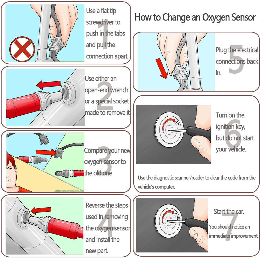 Oxygen O2 Sensor Downstream 89465-35670 for Toyota Tacoma 4Runner for Camry for Lexus