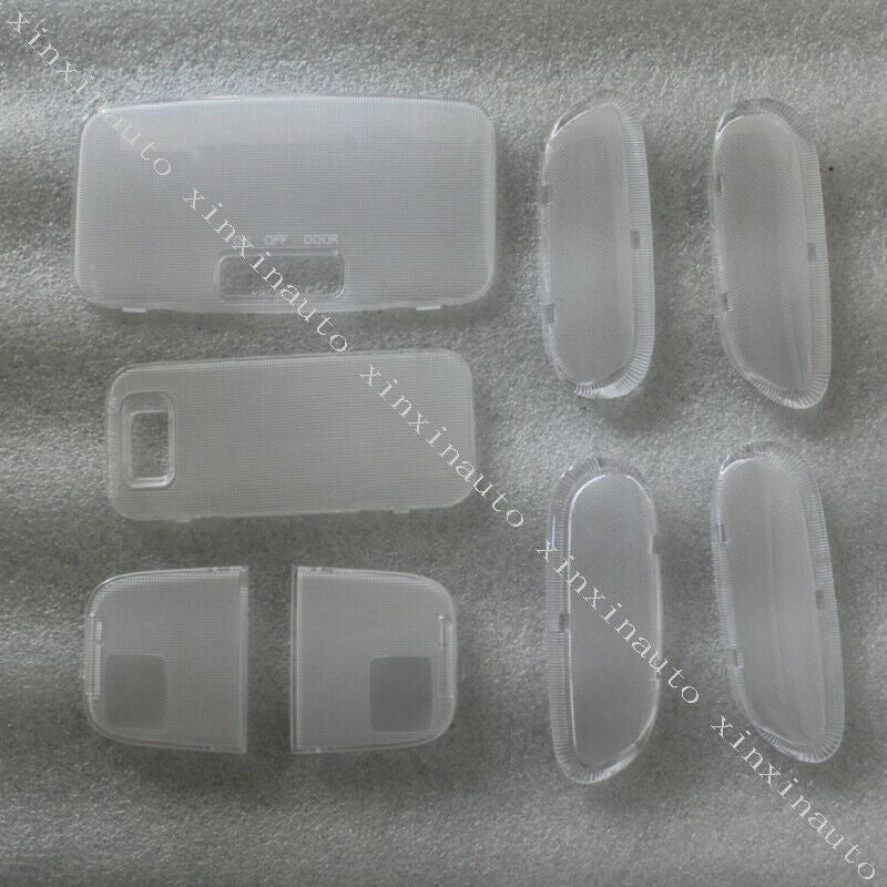 8x for Toyota Prado FJ120 03-09 Inner Light Transparent Protection Cover replace