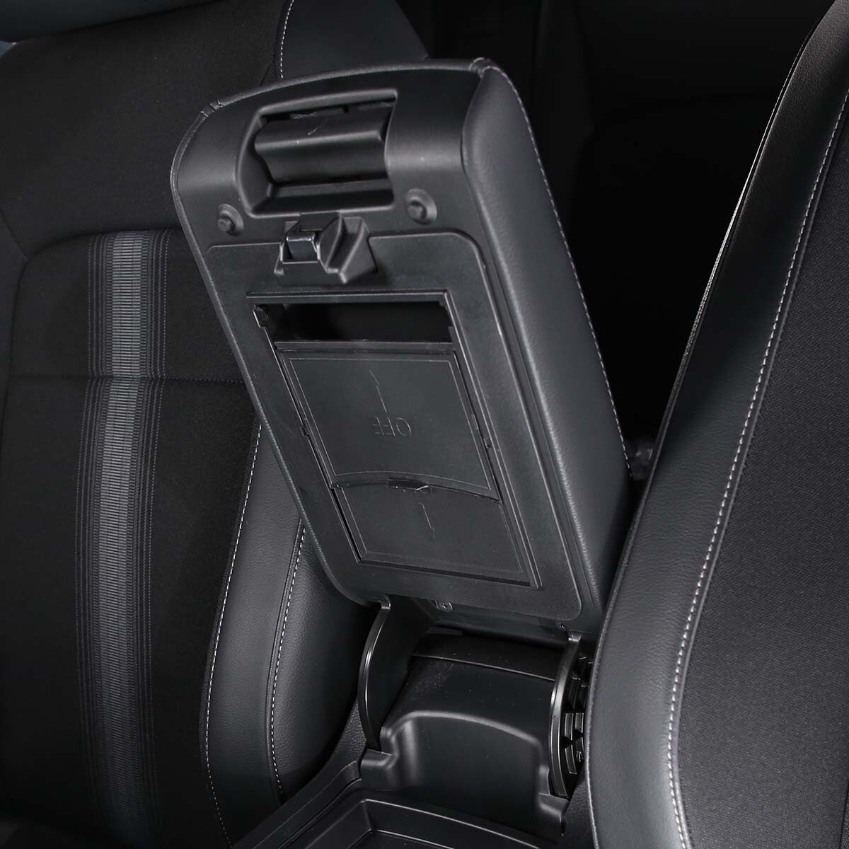 Carbon fiber internal shift gear head decorative cover for Mazda 3 2020 - 2022