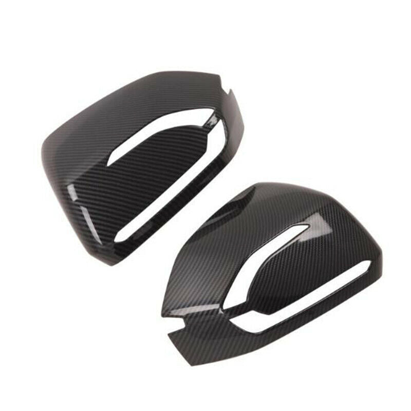 Carbon Fiber Rearview Mirror Cover Trim Fit for Hyundai Palisade 2019-2022 2PCS