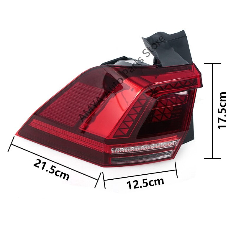 1Pcs for VW for Tiguan 2017-2021 Left Outside Rear TailLight Brake Turn Signal Light