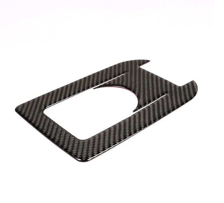 Carbon Fiber Interior Gear Shift Cover Fit for Range Rover Discovery 2015-19