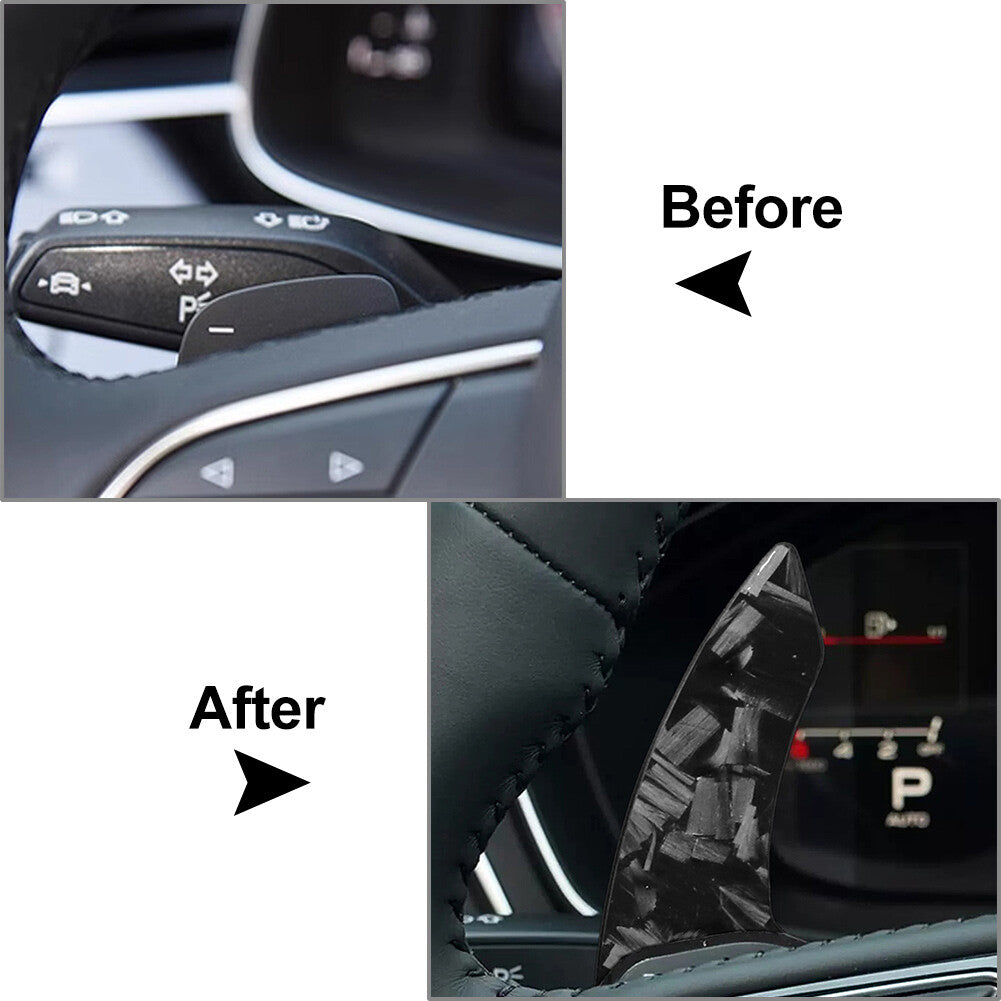 Steering Wheel Shift Paddle Extension for Audi A4 A3 A5 A6 A7 for A8 Q5 Q7 S3 S6