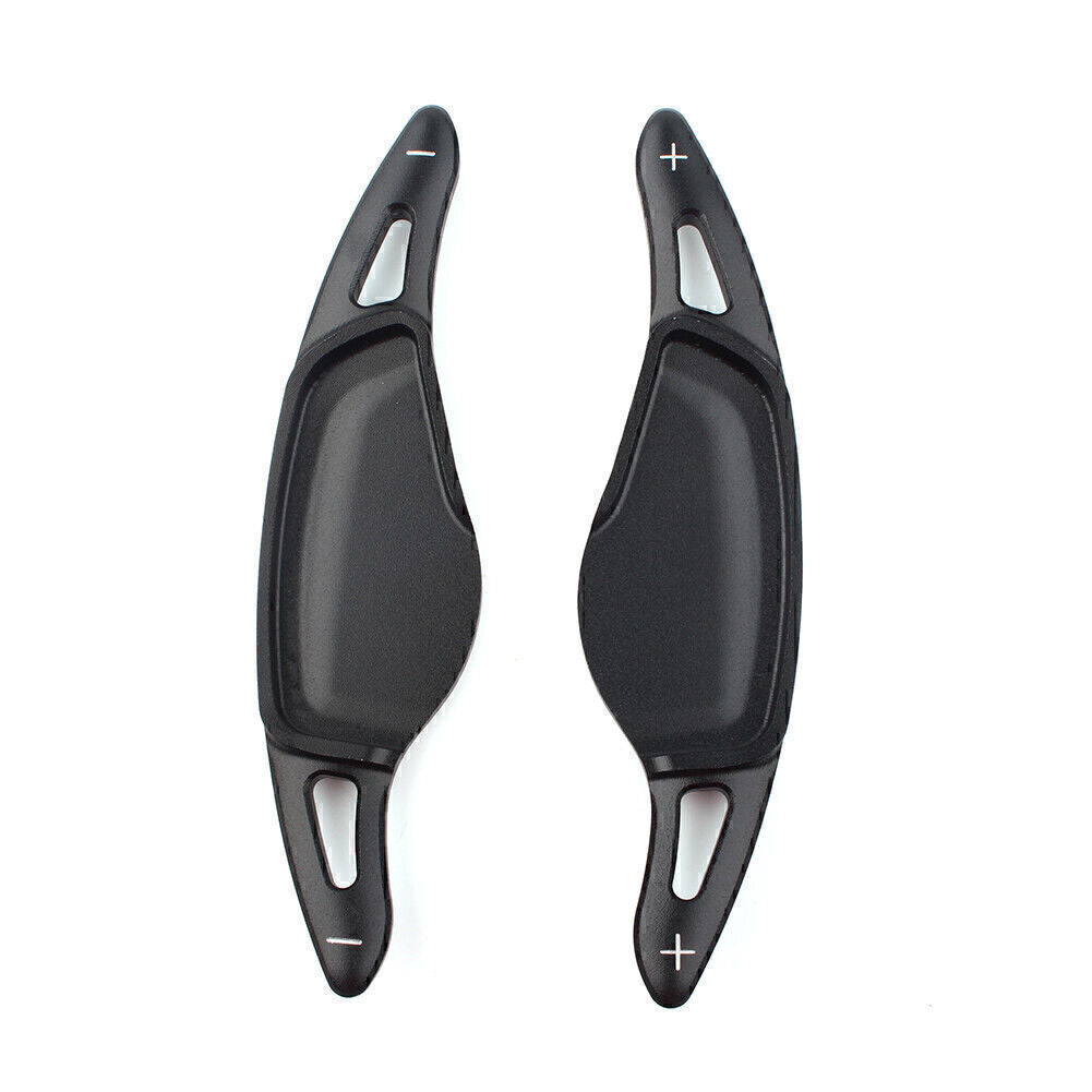 2x Aluminum Steering Wheel Paddle Shifter for BMW 5 7 Series X3 X4 X5 Black