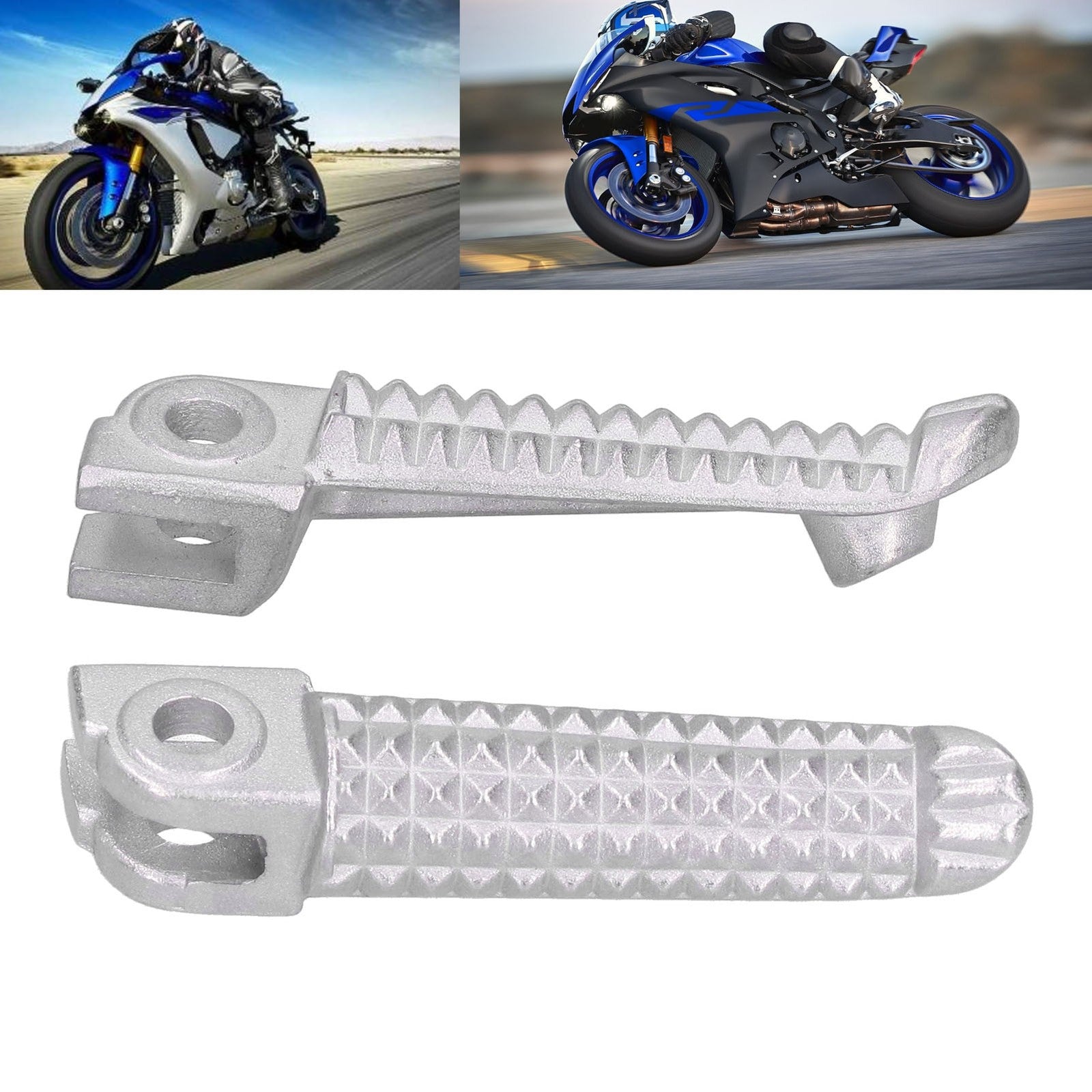 Foot Rest For Motorcycles 1 Pair Of Motorcycle Foot Pegs Metal