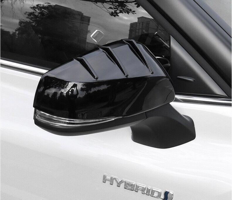 for Toyota for Sienna 21-24 ABS Gloss Black Side Door Rearview Mirror Cover Trim 2P