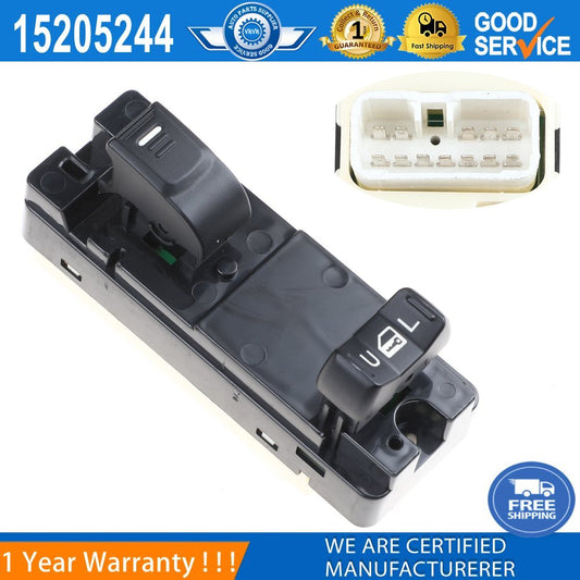 Power window switch 15205244 Passenger side applicable to 04-12 for Chevrolet Colorado for GMC for Canyon