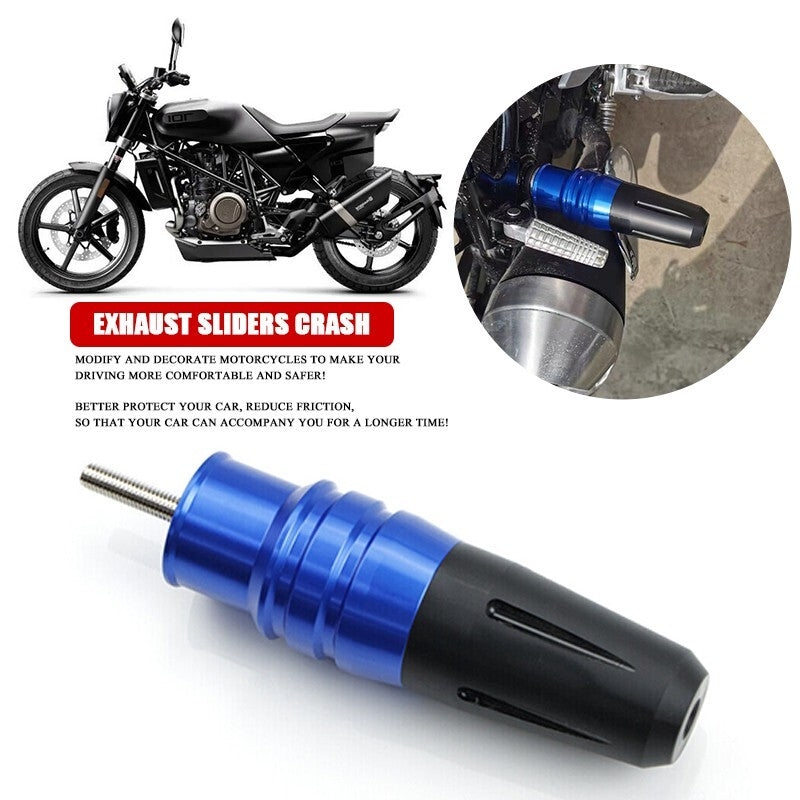Exhaust Frame Slider Crash Pad Protector Fit For CBR GSXR R1 R6 MT07 MT09