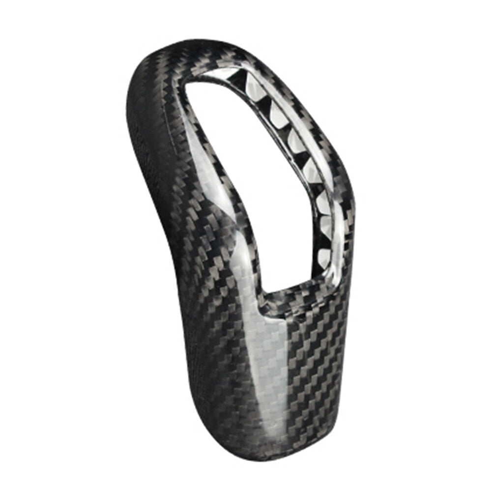 Carbon Fiber Gear Shift Knob Cover Trim Fit for Land Rover for Range Rover Sport for Jaguar