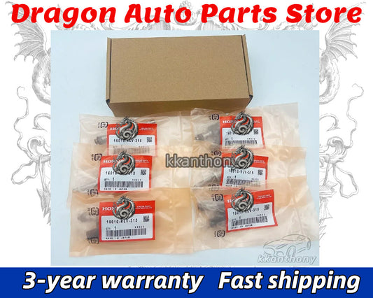 6PCS Fuel Injectors for Honda Pilot Odyssey Ridgeline 3.5L V6 16010-RLV-315