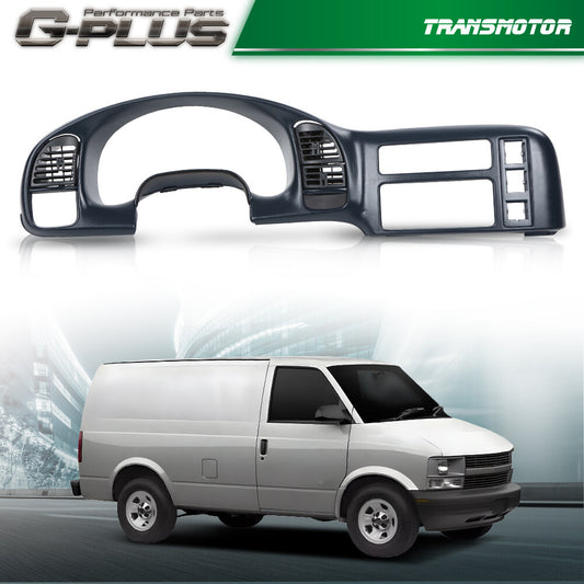 Fits 95 - 2005 for Chevrolet Astro for GMC Safari Bullet Dash Radio Cluster Decorative Bezel Panel