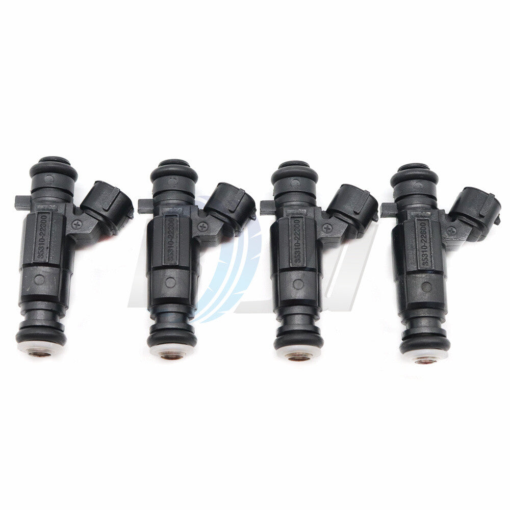 4PCS Fuel Injectors 35310-22600 for Hyundai Accent 2000-2005 1.5L 1.6L I4