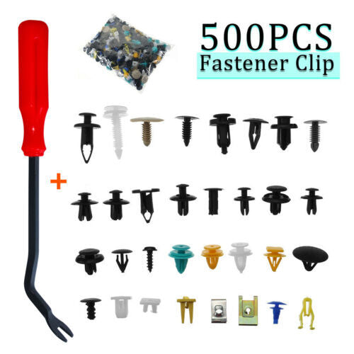 Hybrid automotive fasteners, bumper clips, car rivets, door panel rivets - sales promotion