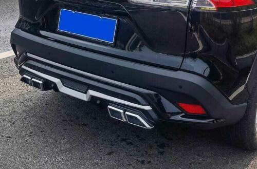 for Toyota for Corolla Cross Rear Skid Plate Bumper Board Guard Black Front 22-2023