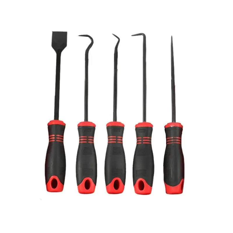 5Pc Car Scraper Pick Hook Remover O Ring Oil Seal Gasket Puller Hand Tool Set