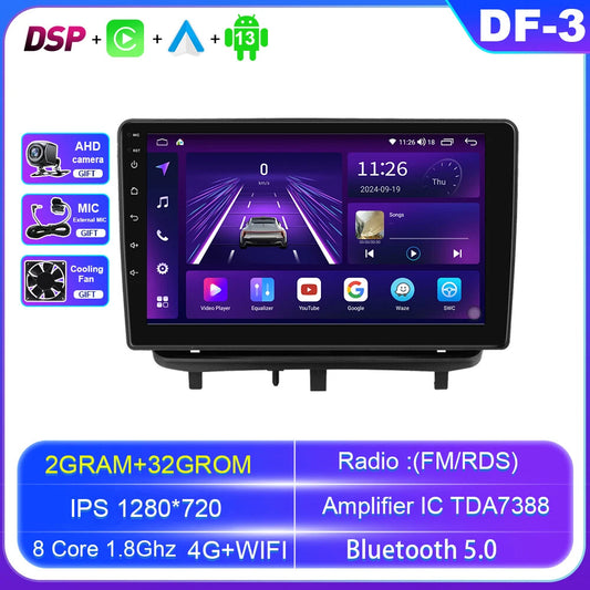 Android Auto Radio for Opel Corsa 2007-2012 Car Multimedia Player CarPlay Screen