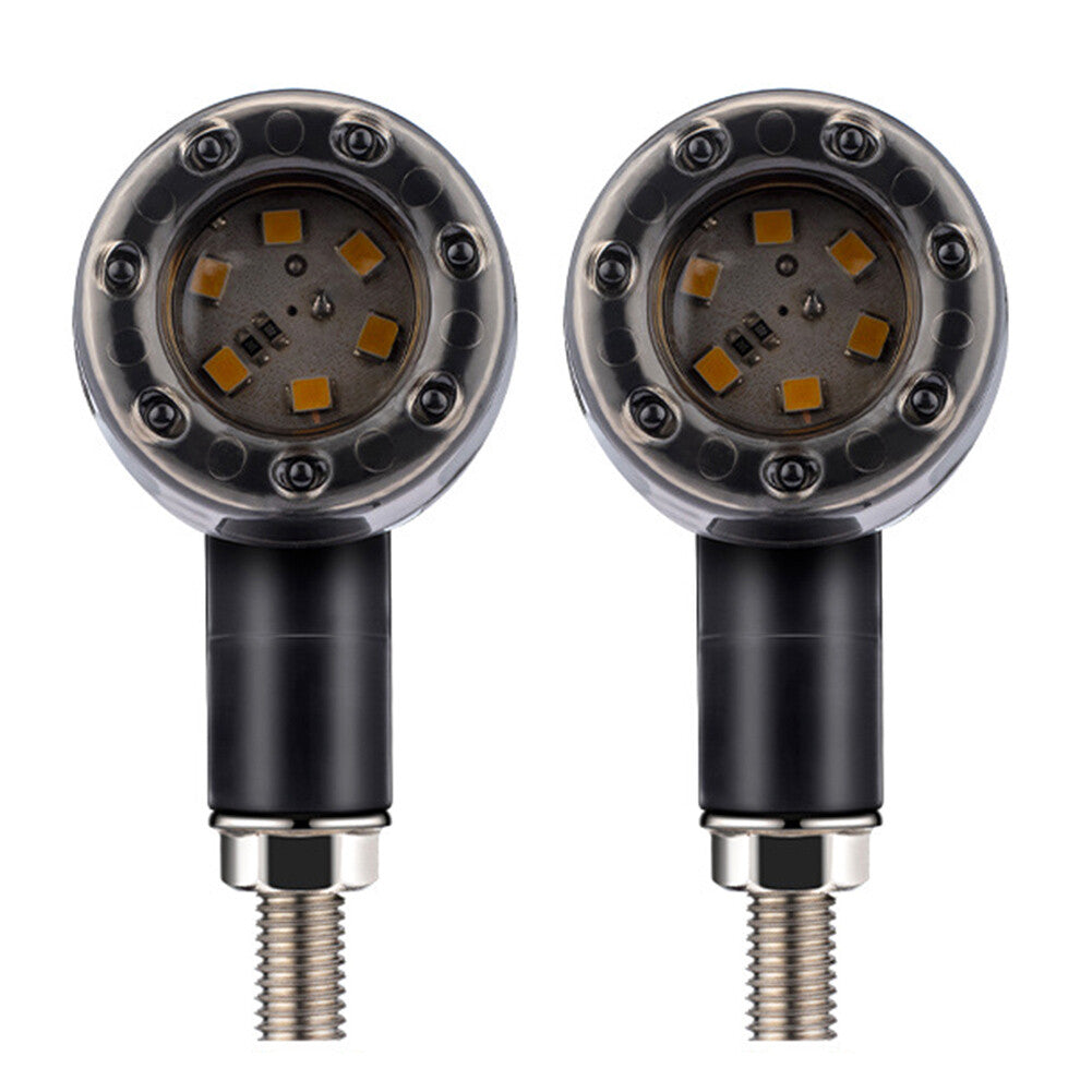 for Harley Cafe Racer Motor LED Brake Running Turn Signal Tail Light 2pcs