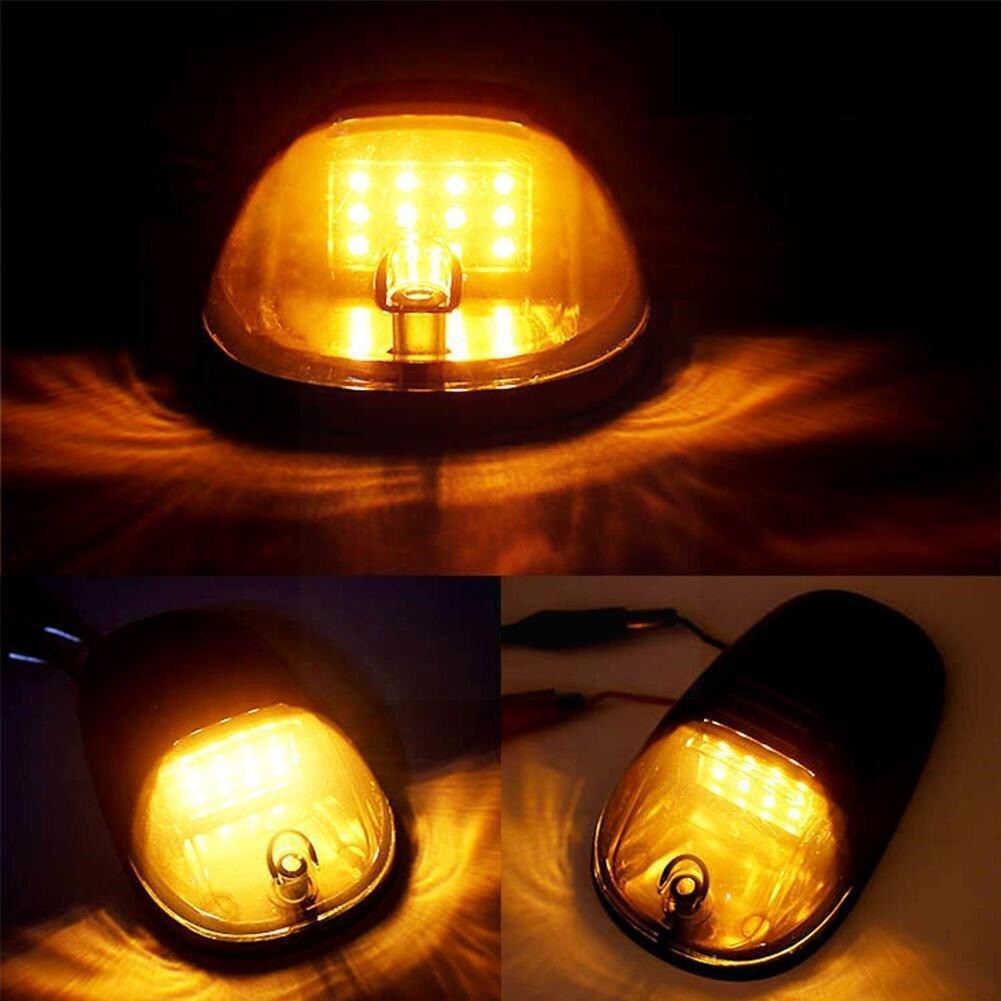 5x for Dodge for RAM 1500 2500 Cab Smoked Len LED Rooftop Running Marker Lights Kit