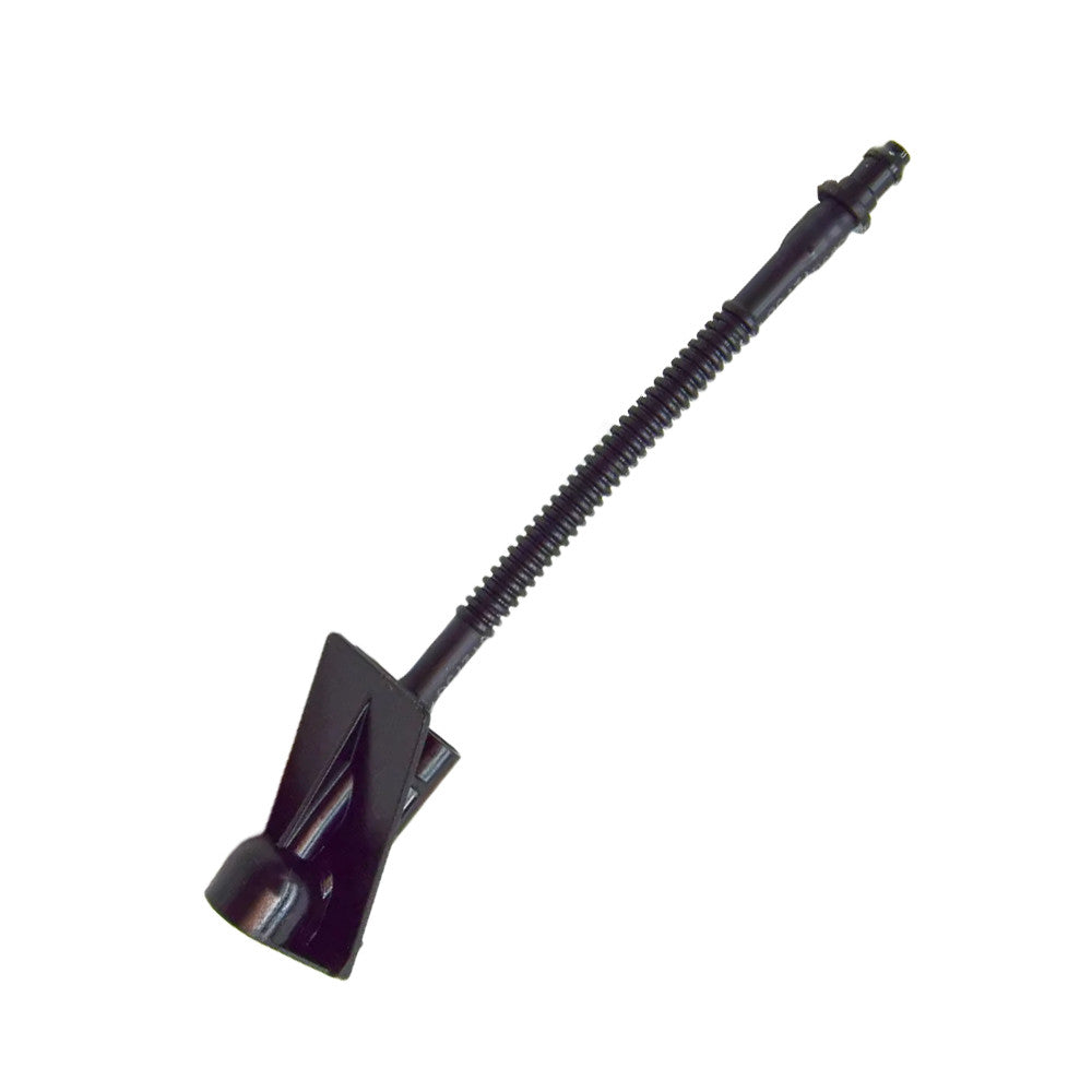 For Focus MK2 2019-2024 Front Windshield Washer Fluid Jet Nozzle Black Plastic