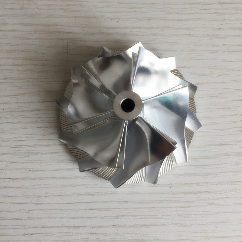 TD05H 20G upgrade/ 25G reverse 60.50/78.00mm 6+6 blades billet compressor wheel
