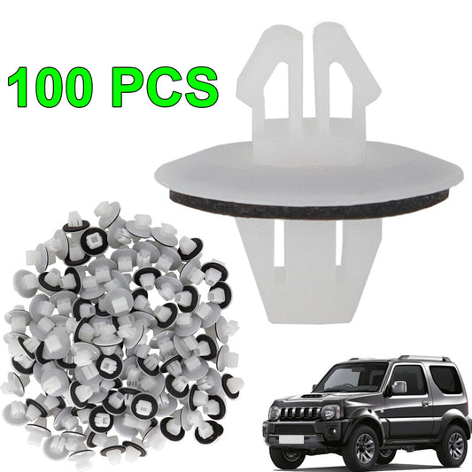 100pcs Car Mounting Clips Trims for Suzuki / for Toyota OE # 77553-65D10