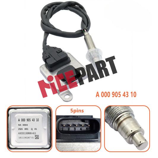 The all-new A0009054310 Nox sensor is compatible with for Mercedes-Benz W218, W212, W207, W204, W251, and X204 models.